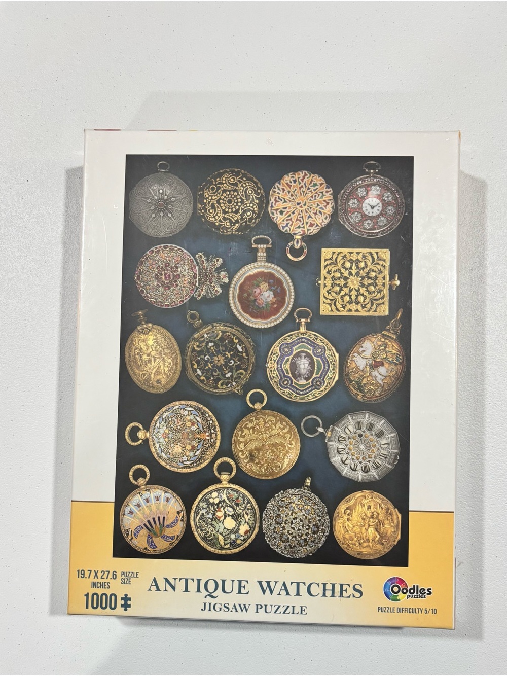 Antique Watches Jigsaw Puzzle - Gold & Black